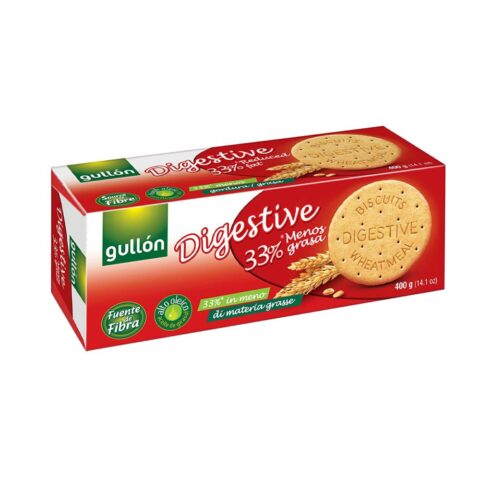GULLON DIGESTIVE REDUCED FAT 33% 400G