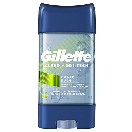 GILLETTE CLEAR GEL POWER RUSH 3.8oz