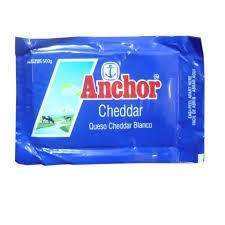 ANCHOR YELLOW CHEDDAR CHEESE 250G