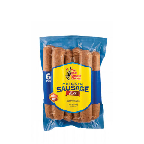 BEST DRESSED JERK CHICKEN SAUSAGE 468G