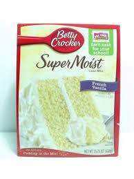 BETTY CROCKER SUPER MOIST ASSRT CAKE MIX 432G