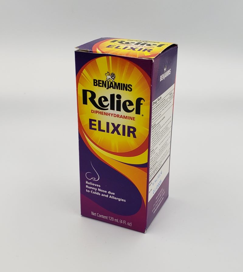 BENJAMINS CHILDREN'S RELIEF ELIXIR GRAPE 120ml