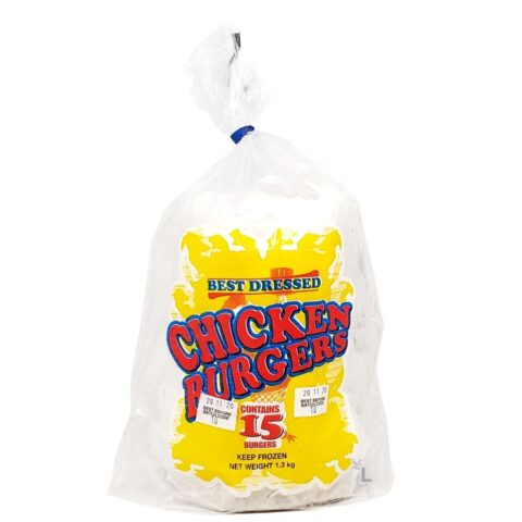 BEST DRESSED CHICKEN BURGER 1.3KG