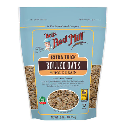BOB`S RED MILL ROLLED OATS THICK 16oz
