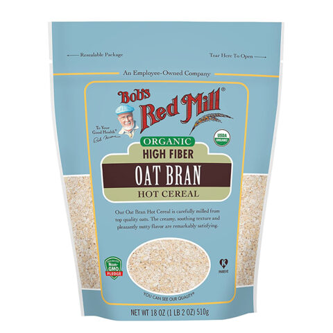 BOB`S RED MILL OAT BRAN CEREAL 18OZ