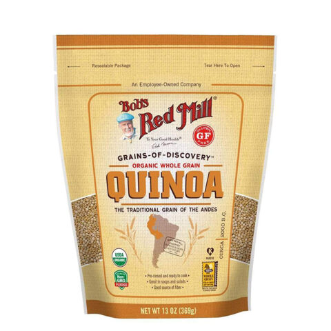 BOB`S RED MILL ORGANIC QUINOA WHOLE GRAIN 13OZ