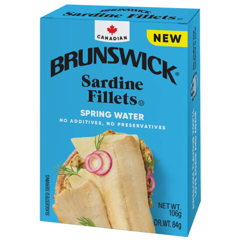BRUNSWICK SARDINE FILLET SPRING WATER 106G
