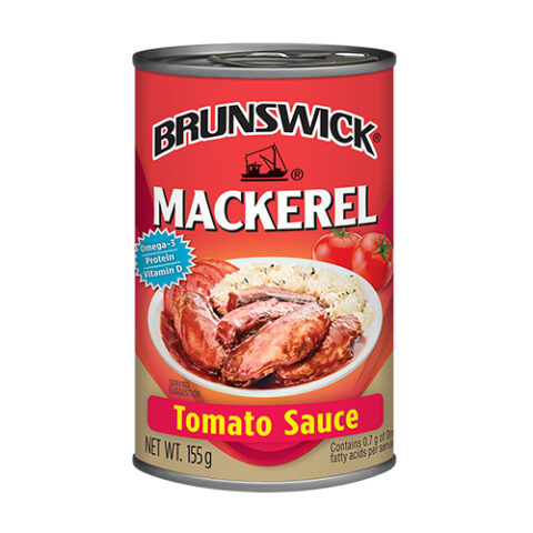 BRUNSWICK MACKEREL IN T/SAUCE 155G