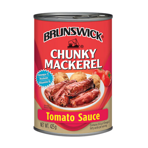 BRUNSWICK CHUNKY MACKEREL IN T/SAUCE 425G