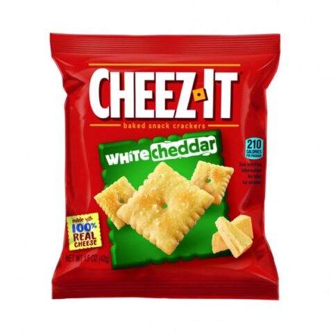 CHEEZIT WHITE CHEDDAR 42G