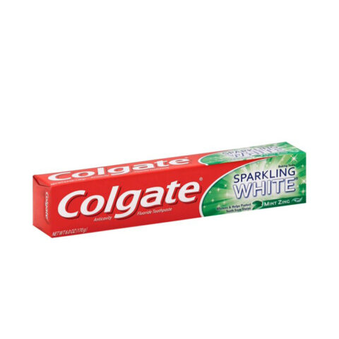 COLGATE SPARKLING WHITE W/BAKING SODA MINT ZING 170g (6oz)