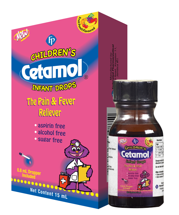 CETAMOL CHILDREN'S MEDICINE PAIN &amp; FEVER RELIEVER 15ml