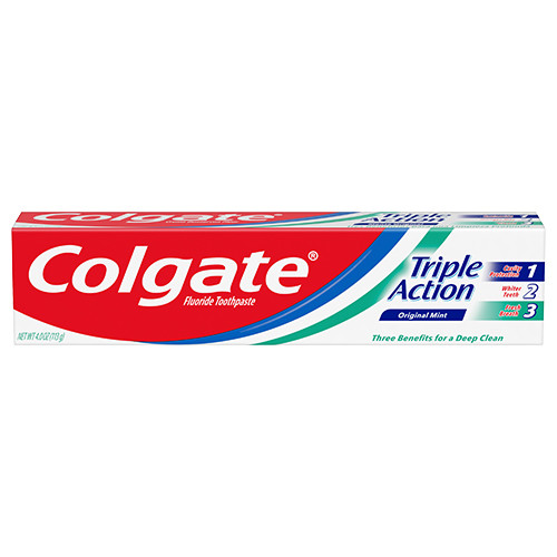 COLGATE TRIPLE ACTION TOOTHPASTE 113G (4oz)