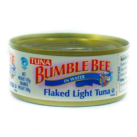 BUMBLE BEE FLAKED LIGHT TUNA IN WATER 142G/170G