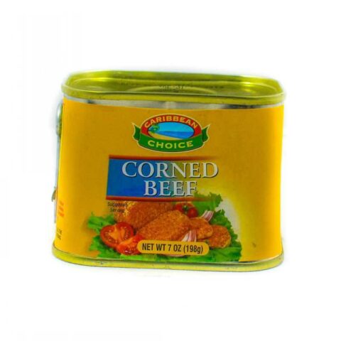 CARIBBEAN CHOICE CORNED BEEF 198G