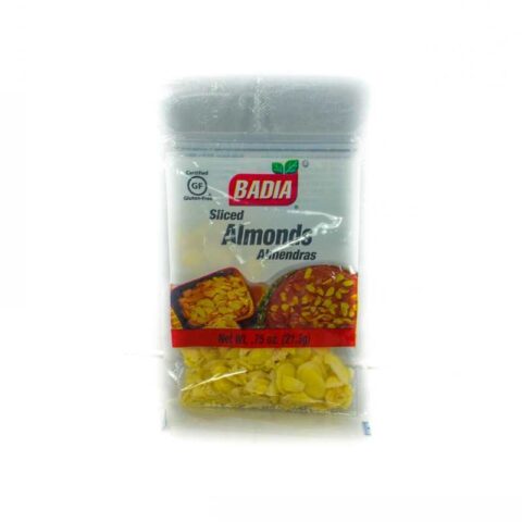 BADIA SLICED ALMONDS 21.3G