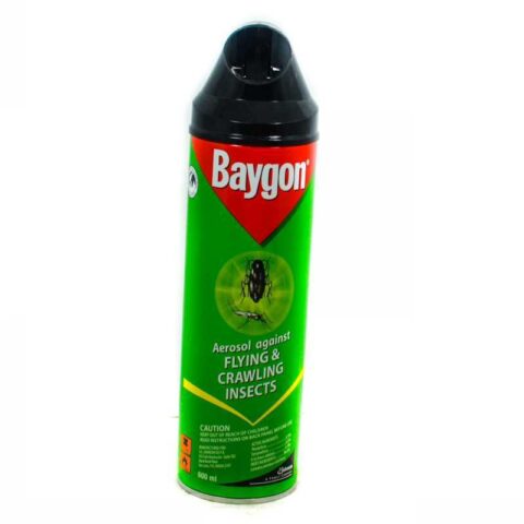 BAYGON AEROSOL FLYING CRAWLING 600ML
