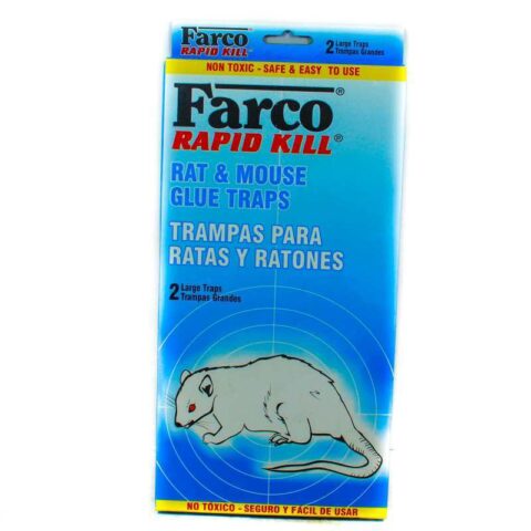 FARCO RAPID KILL RAT & MOUSE GLUE TRAP 2LGE