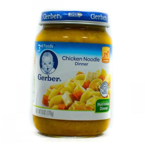 GERBER 3RD FOODS CHICKEN NOODLE 170G