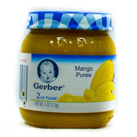 GERBER 2ND FOODS MANGO PUREE 113G