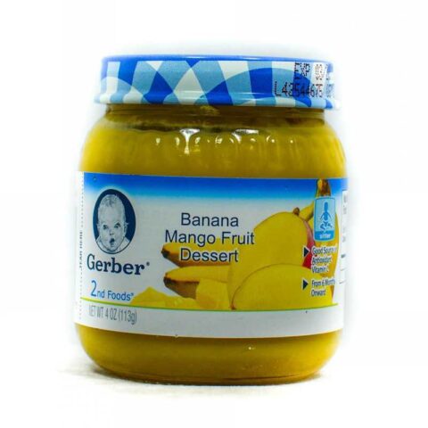 GERBER 2ND FOODS BANANA MANGO FRUIT DESSERT 113G