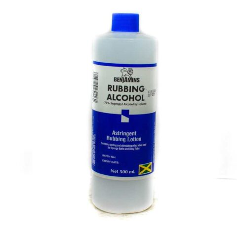 BENJAMINS RUBBING ALCOHOL 500ML