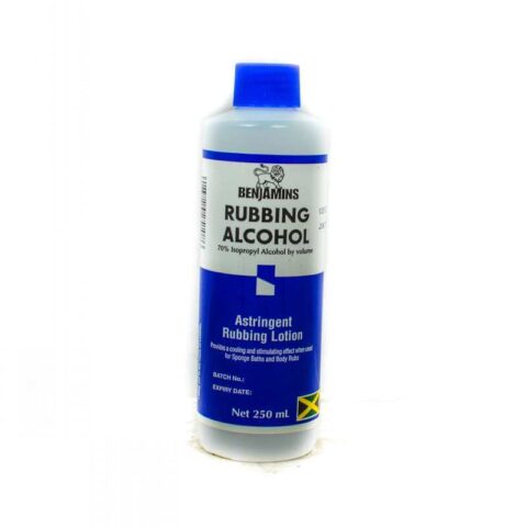 BENJAMINS RUBBING ALCOHOL 250ML