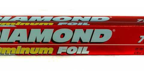 DIAMOND ALUMINUM FOIL 75SFT