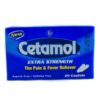 CETAMOL EXTRA STRENGTH 20'S