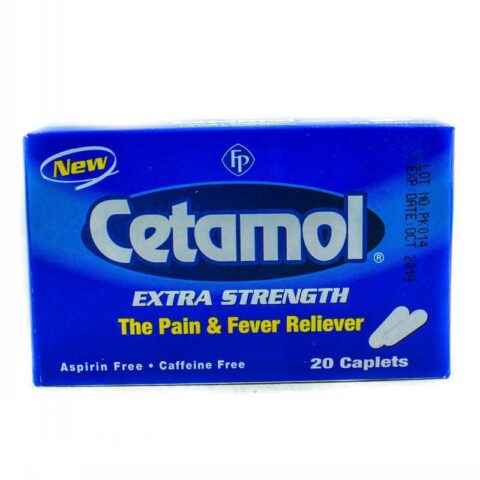 CETAMOL EXTRA STRENGTH 20’S