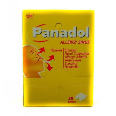 GSK PANADOL ALLERGY SINUS 50 CAP