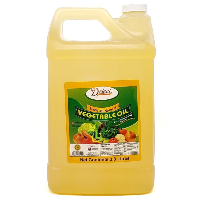 DELECT VEGETABLE OIL 3.8LT