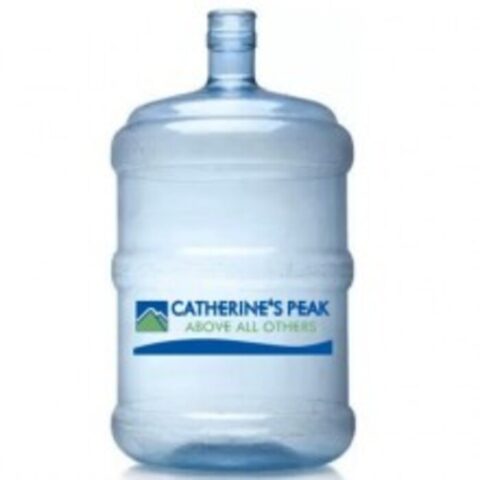 5 GALLON CATHERINE’S PEAK SPRING WATER WITH BOTTLE