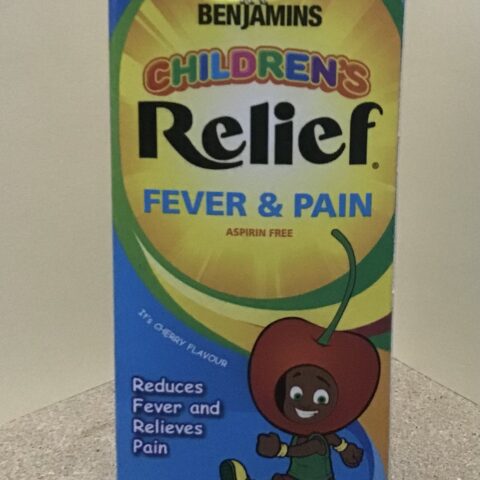 BENJAMINS CHILDREN’S RELIEF FEVER & PAIN 60ml