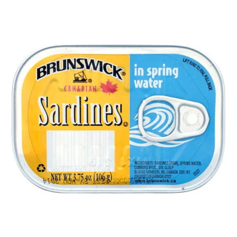 BRUNSWICK SARDINE IN SPRING WATER 106 G