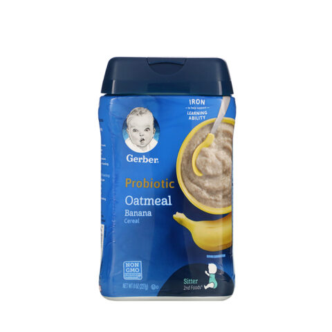 GERBER OATMEAL & BANANA CEREAL 227g