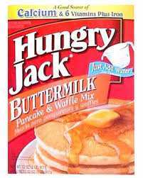 HUNGRY JACK BUTTERMILK P/CAKE & WAFFLE MIX 907G