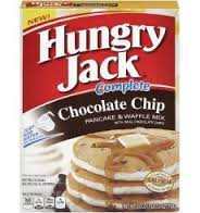 HUNGRY JACK COMPLETE CHOCOLATE CHIP P/CAKE & WAFFLES MIX 794G