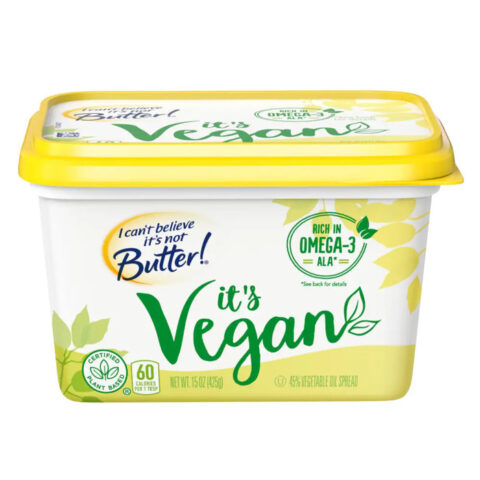 I CAN’T BELIEVE IT’S NOT BUTTER VEGAN 15OZ (454G)