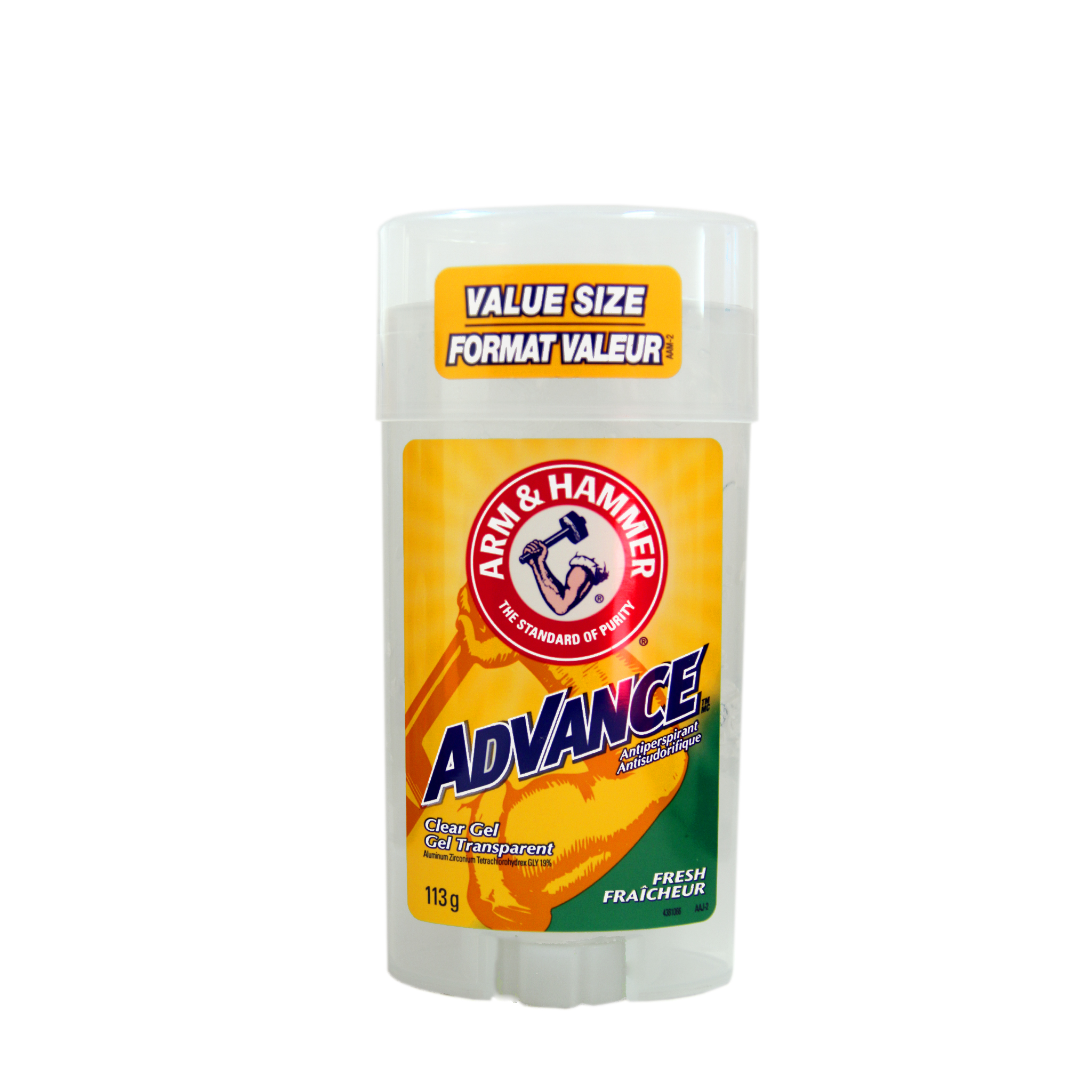 ARM &amp; HAMMER ADVANCE CLEAR GEL DEODORANT 113g