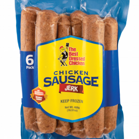 BEST DRESS JERK CHICKEN SAUSAGE 468G