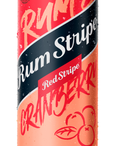 D&G RUM STRIPE RED STRIPE CRANBERRY 250ML (9% ALC)