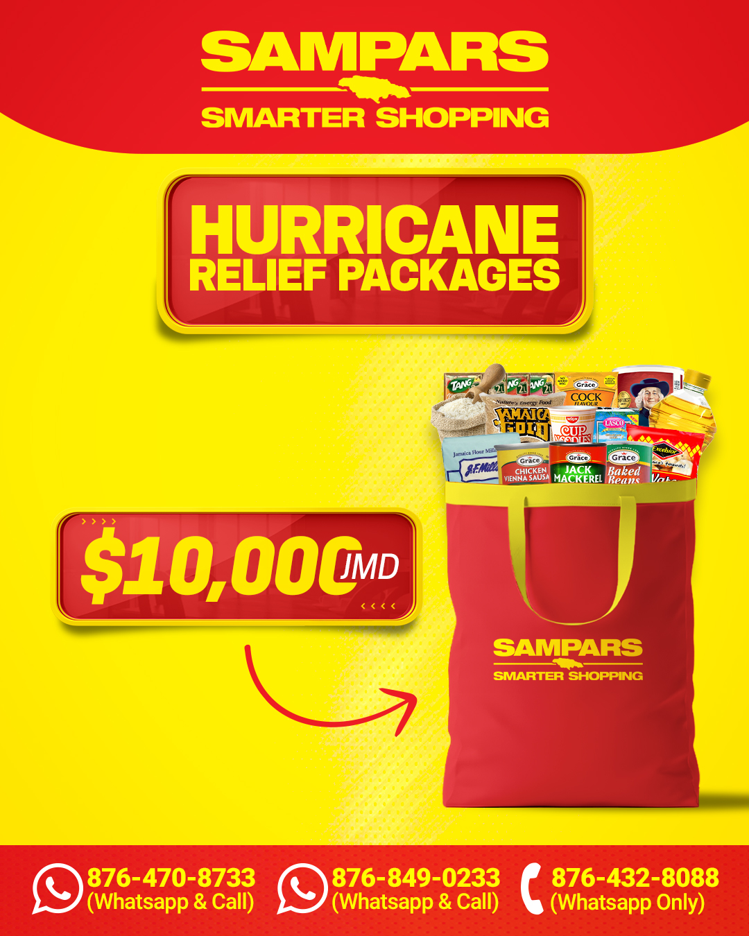 Hurricane Relief Packages III