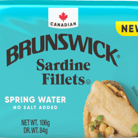 BRUNSWICK SARDINE FILLETS ( NO SALT ADDED) 106G