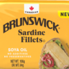BRUNSWICK SARDINE FILLETS ( YELLOW BAG) SOYA OIL 106G