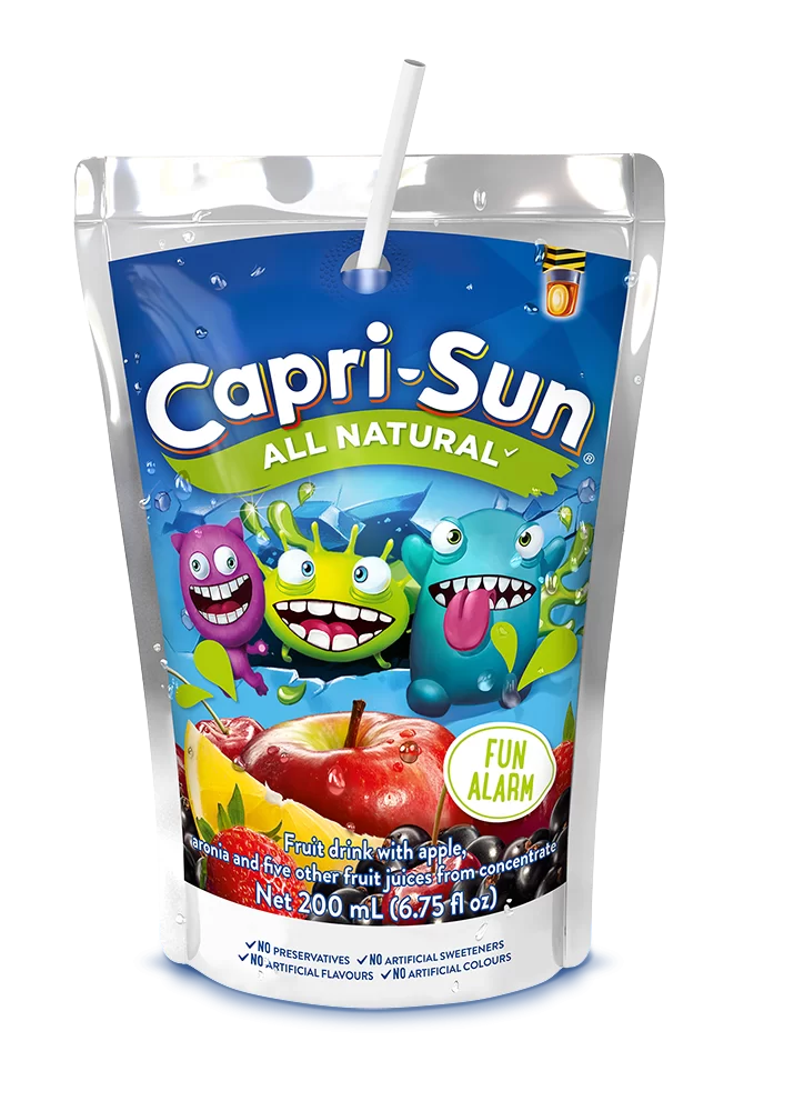 CAPRI-SUN ASSRT POUCH 200ML