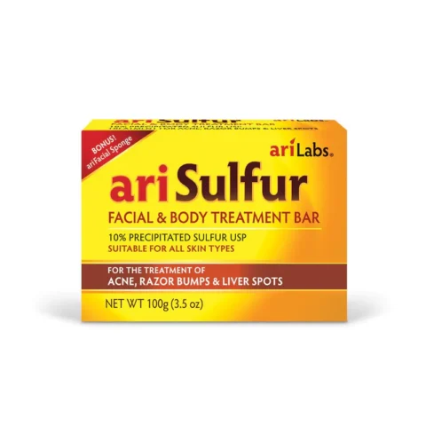 ARI SULFUR FACIAL AND BODY TREATMENT BAR 100g