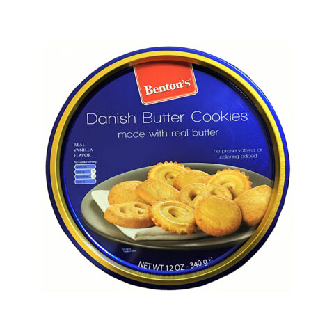 BENTON`S DANISH TIN COOKIES 340g (12oz)