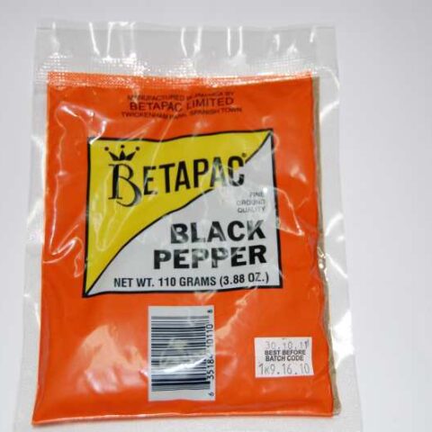 BETAPAC BLACK PEPPER 110G