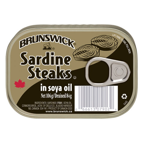 BRUNSWICK SARDINE STEAKS 106G